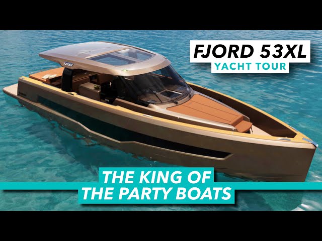 The king of the party boats | Fjord 53XL yacht tour | Motor Boat & Yachting