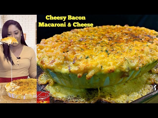 How To Make The Best Cheesy Bacon Macaroni And Cheese "Holiday Recipe"