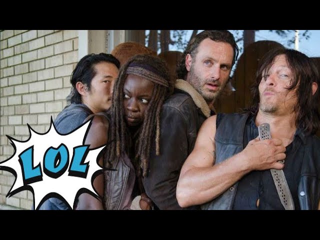 The walking dead cast funny moments that will make you spill your chocolate pudding! (Part 2)
