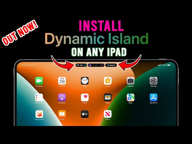 How to Install Dynamic Island on Any iPad (No Jailbreak)