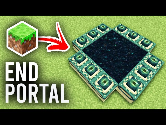 How To Make A End Portal In Minecraft (All Platforms) - Full Guide