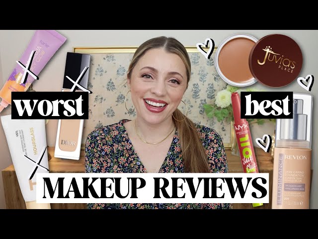 QUICK Makeup Reviews: AMAZING drugstore finds + terrible expensive products / Spring 2024