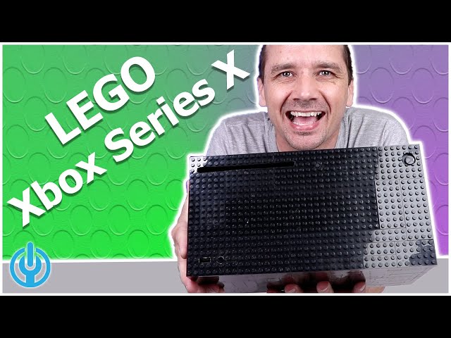 I BUILT a WORKING Xbox Series X from LEGO!