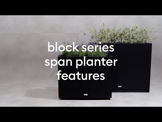 Block Span Planter