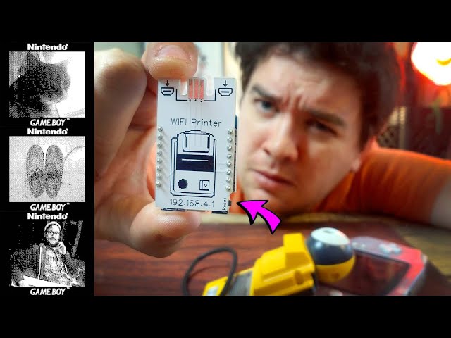 Hacking a Gameboy Camera into the 21st Century