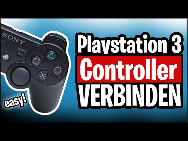 Playstation 3 Controller verbinden - PS3 Controller anmelden