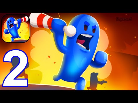 Jelly Squad - Gameplay Walkthrough Part 2 Blob Jelly Merge Battle Game All levels 25-32 iOS, Android