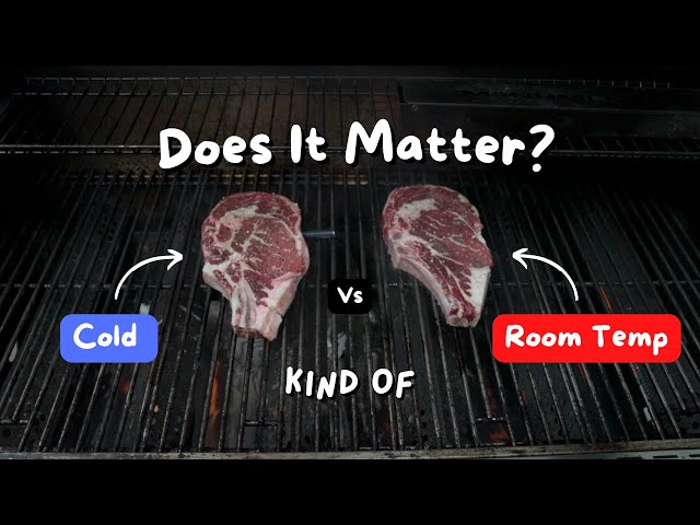 Temper a Steak // Can You Grill A Cold Steak?