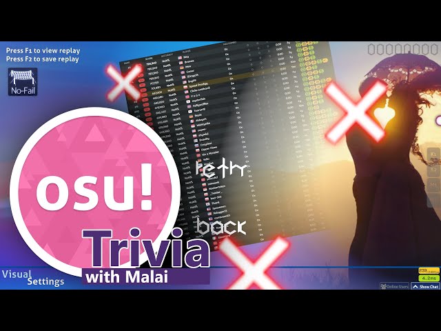 You can't pass this ranked map... - osu!Trivia #shorts
