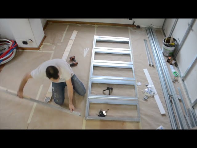 ✅ How to assemble and install a sliding door kit from Knauf 🔥 drywall