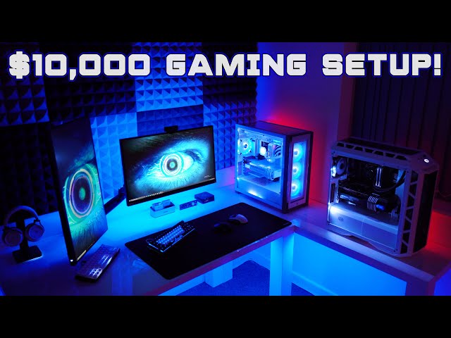My ULTIMATE $10,000 Streaming  Gaming Setup 2021 (Ad)