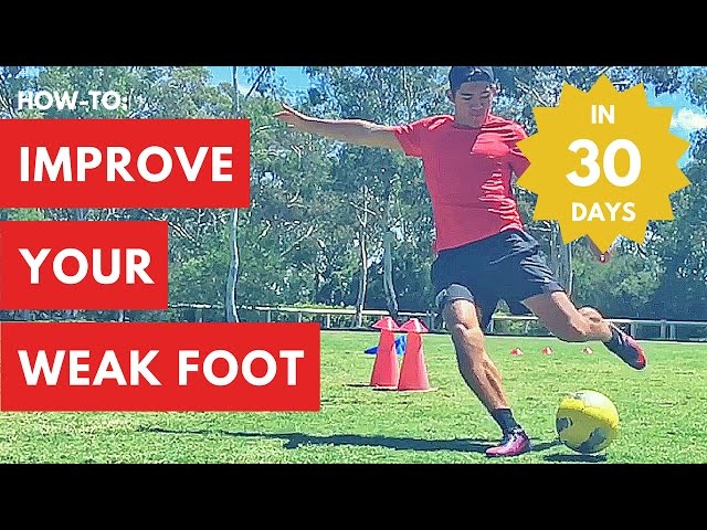 How to Improve Your Weak Foot In 30-Days | Soccer