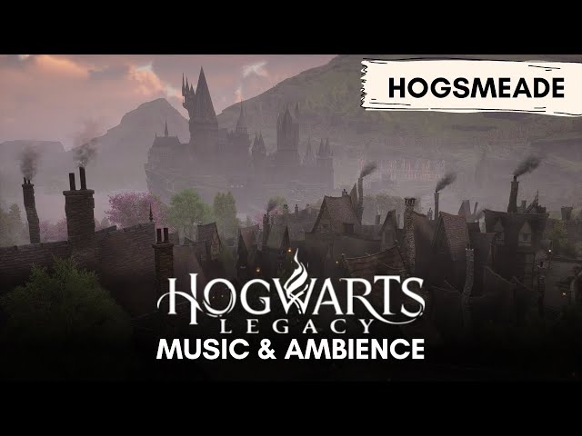Hogwarts Legacy: Hogsmeade | Fantasy Music & Ambience to Study/Relax too (5 Scenes, Day & Night)