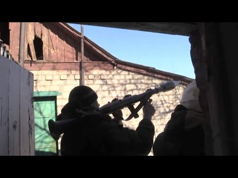 Ukraine Gun Battle Caught On Camera