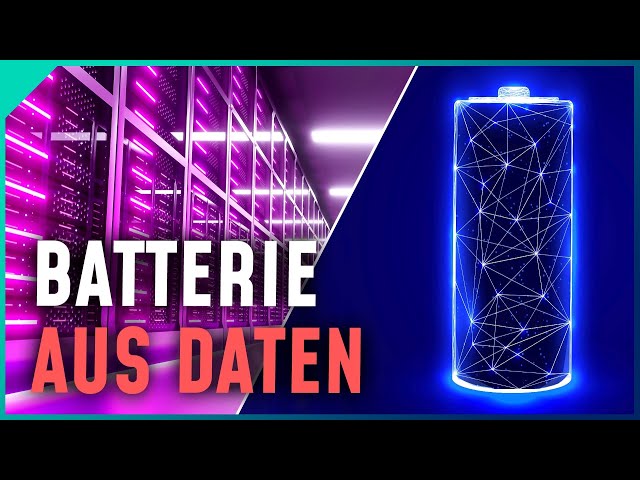 Diese neue Batterie spart Strom durch Daten! Energiespeicher der Zukunft?