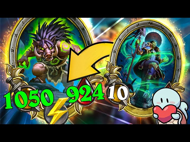 I made Mooneater's Champion work with my comp! | Hearthstone Battlegrounds