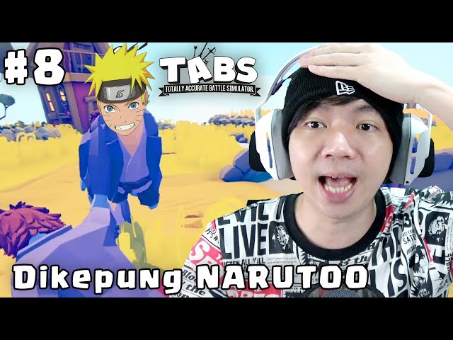 Dikepung NARUTOO - Totally Accurate Battle Simulator Indonesia - Part 8