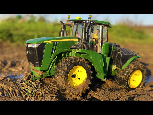 Amazing RC Tractor in the MUD! #shorts