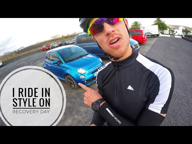 CANYON ULTIMATE IN THE SMALLEST RENTAL EVER on recovery day! - #cycling Lanzarote