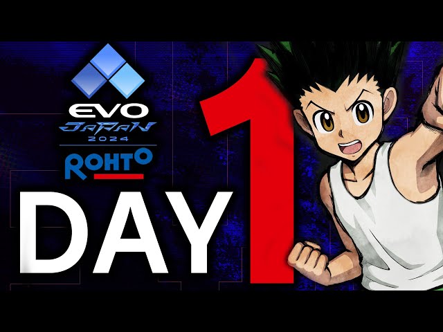 IT'S EVO JAPAN DAY 1! UNI2 TOP 6 AND MORE!