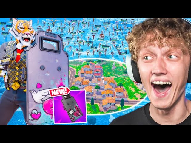 I Hosted A RIOT SHIELD ONLY Tournament In Fortnite Chapter 5! (INSANE)