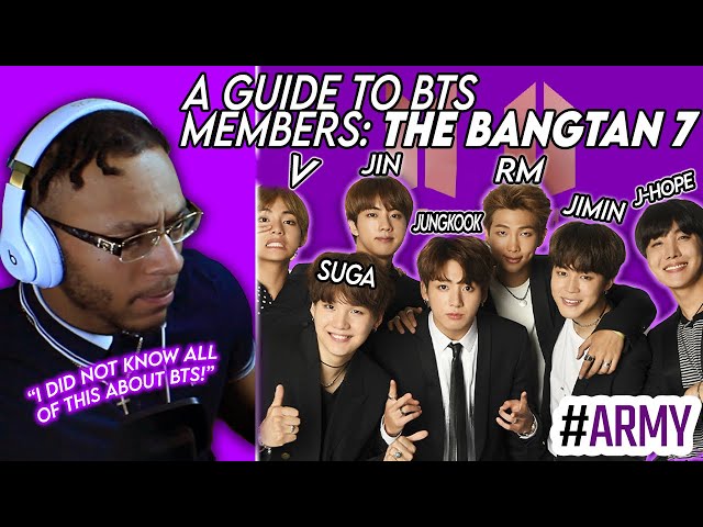 First time watching BTS Members: The Bangtan 7 (Reaction)