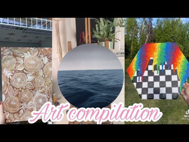 Art/ painting compilation 🎨 ✨💫🌖|Tube tok