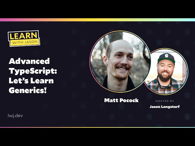 Advanced TypeScript: Let’s Learn Generics!