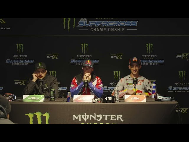 Monster Energy Supercross: Press Conference Round 1 - Anaheim 2024