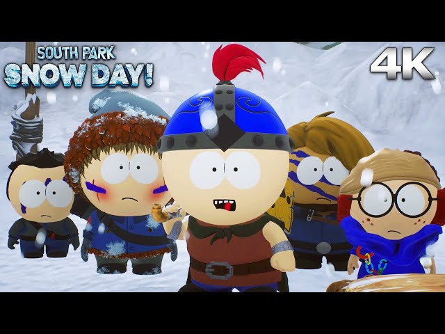 SOUTH PARK: SNOW DAY All Cutscenes (Full Game Movie) 4K Ultra HD