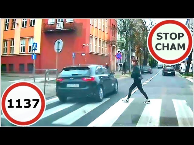 Stop Cham #1137 - Niebezpieczne i chamskie sytuacje na drogach