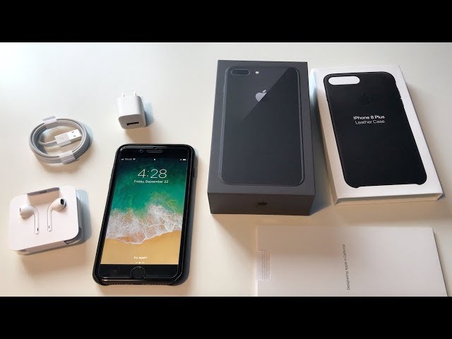 iPhone 8 Plus Unboxing: Space Grey!
