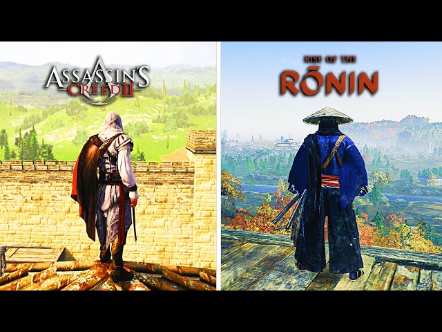 Assassin's Creed 2 vs Rise Of The Ronin  PS5 Comparison