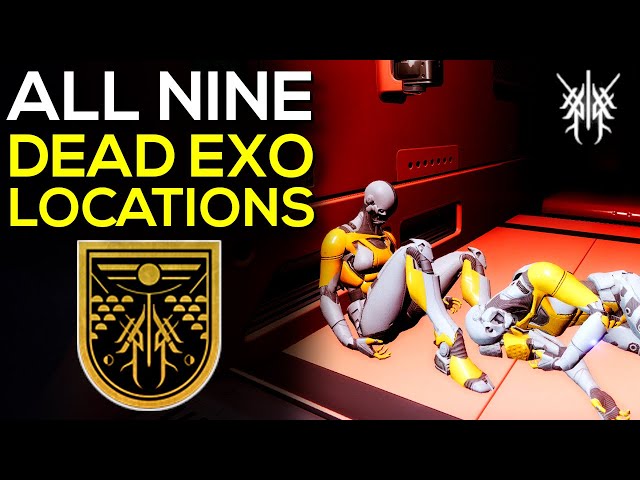 ALL 9 DEAD EXO LOCATIONS & LORE DIALOGUE - Salvage the Past Splintered Seal - Beyond Light Destiny 2
