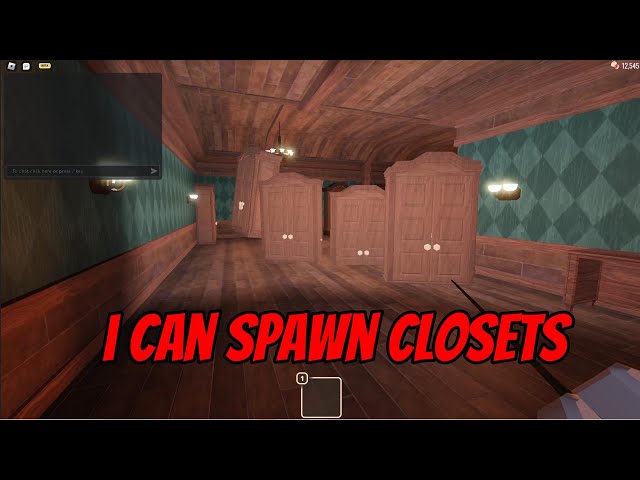 Doors but I can spawn anything in the game and cool tablets
