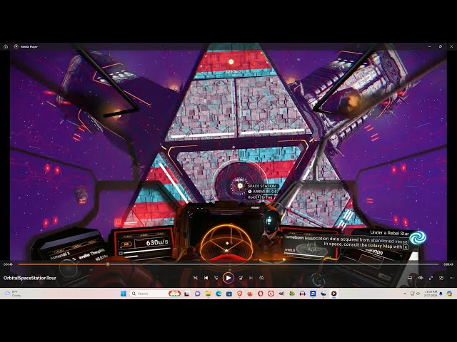 A First In Game Look At The Orbital Update In No Man's Sky