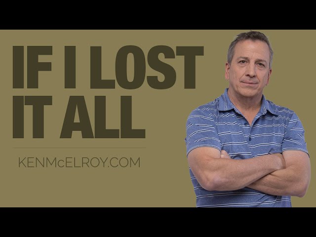 I lost it all - the truth about starting over