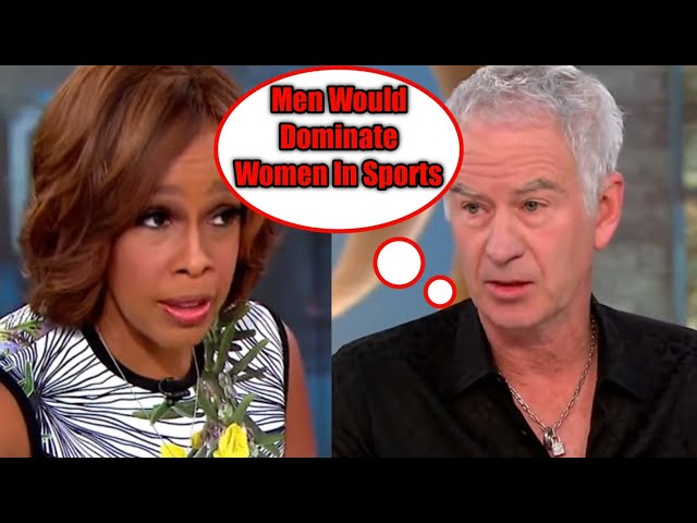 Alpha Male Tennis Legend Stands His Ground Against Angry Female Panel. (Men Vs Women In Sports #2)