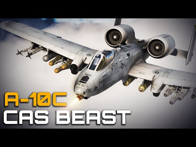 You Won't Believe What the A-10C Warthog Can Do (Close Air Support)