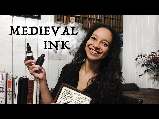 Making Medieval Ink // iron gall waterproof black ink
