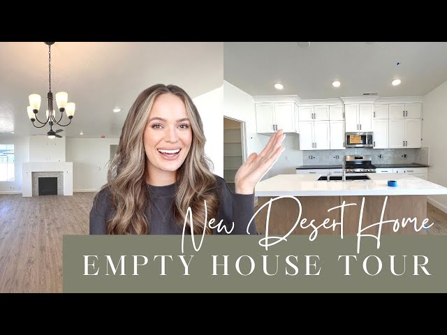 Empty House Tour 2023 || We Moved To The Desert