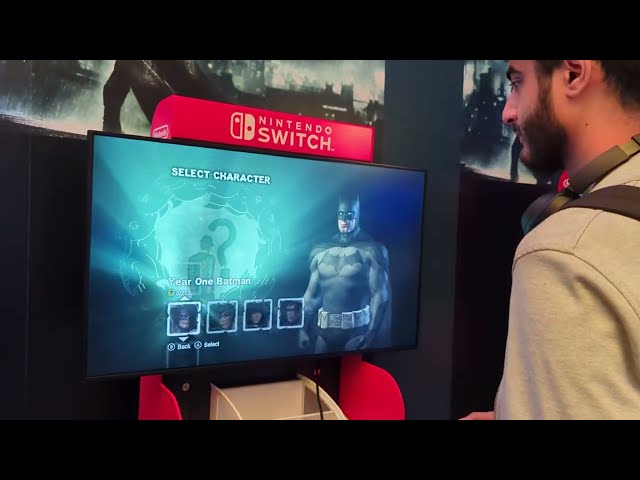Batman Arkham Trilogy Nintendo Switch Official Gameplay - Armored Suit Confirmed!