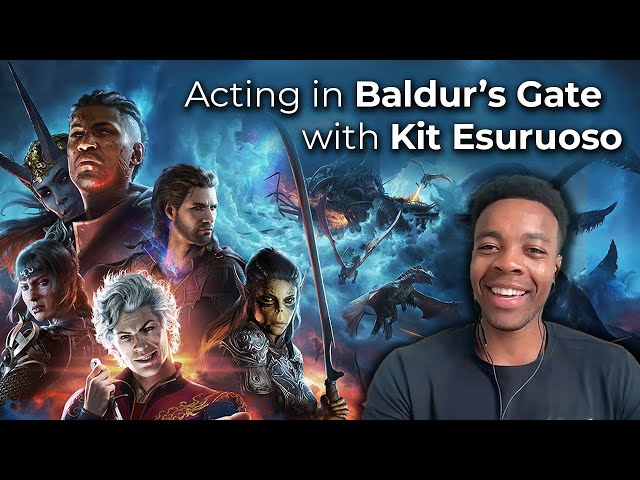 Kit Esuruoso discusses acting in Baldur's Gate and his journey there