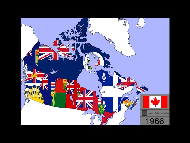 Evolution of Canadian Province & Territory Flags (1867 - 2018)