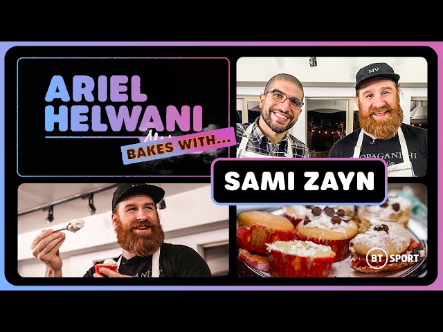 Sami Zayn Bakes Cupcakes With Ariel Helwani | Hilarious Kitchen Disaster From The WWE Superstar