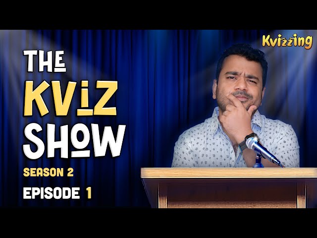 The KViz Show with @KumarVarunOfficial S2E1 in Bengaluru- for your weekly trivia dose!