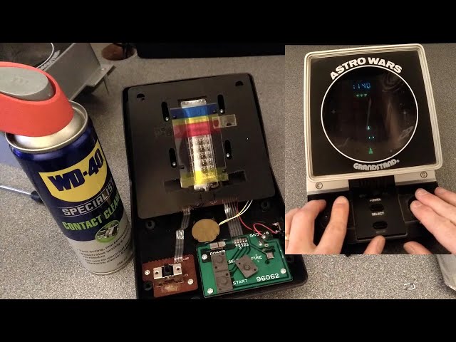 1981 Astro Wars by Grandstand - button repair.
