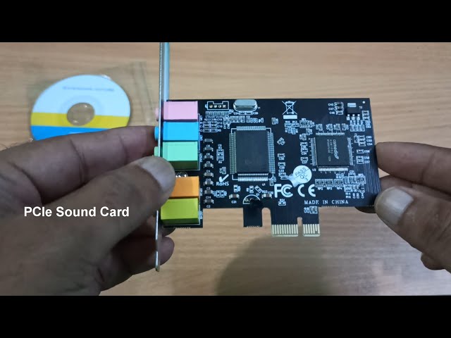 how install sound card windows 10 - sound card settings (PCIe) - Boat Speaker