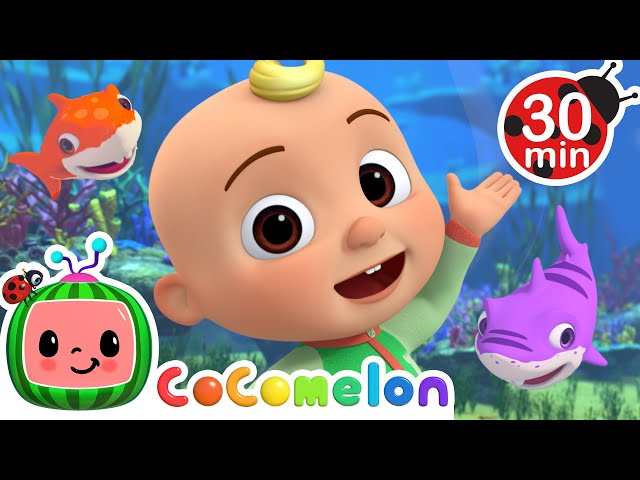 Baby Shark Colors! | JJ's Fantasy Animals | Animals for Kids | Sing Along | Learn about Animals