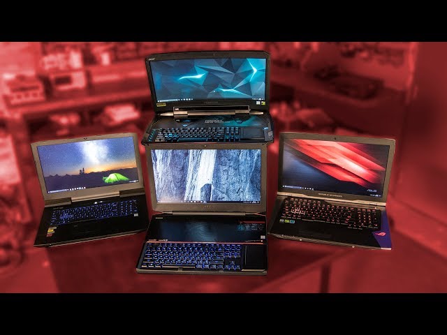 $20,000 of Gaming Laptops COMPARED